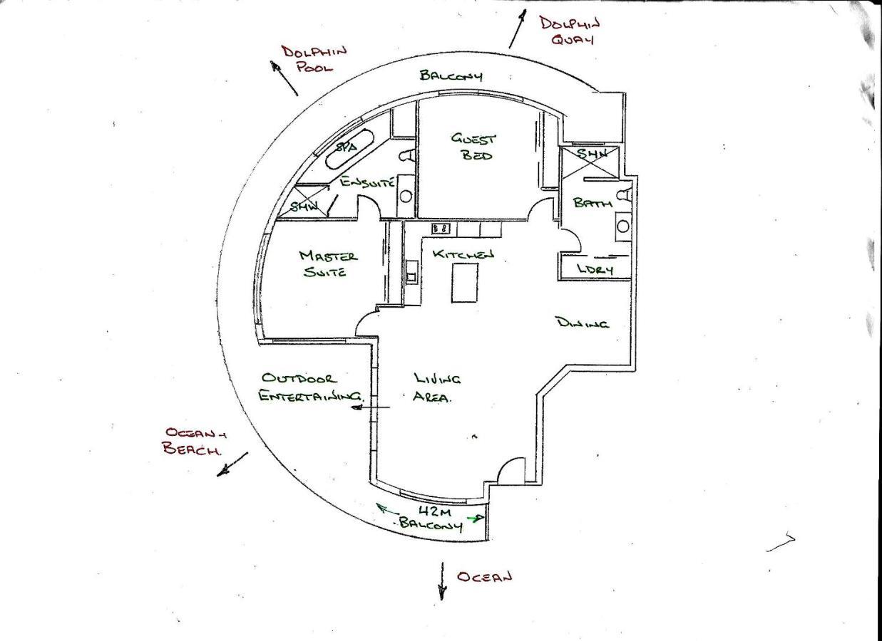 A 406 Fantastic Ocean Beach And Marina View Apt - ماندوره المظهر الخارجي الصورة